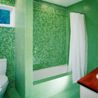 koupelna dlaždice zelené nápady