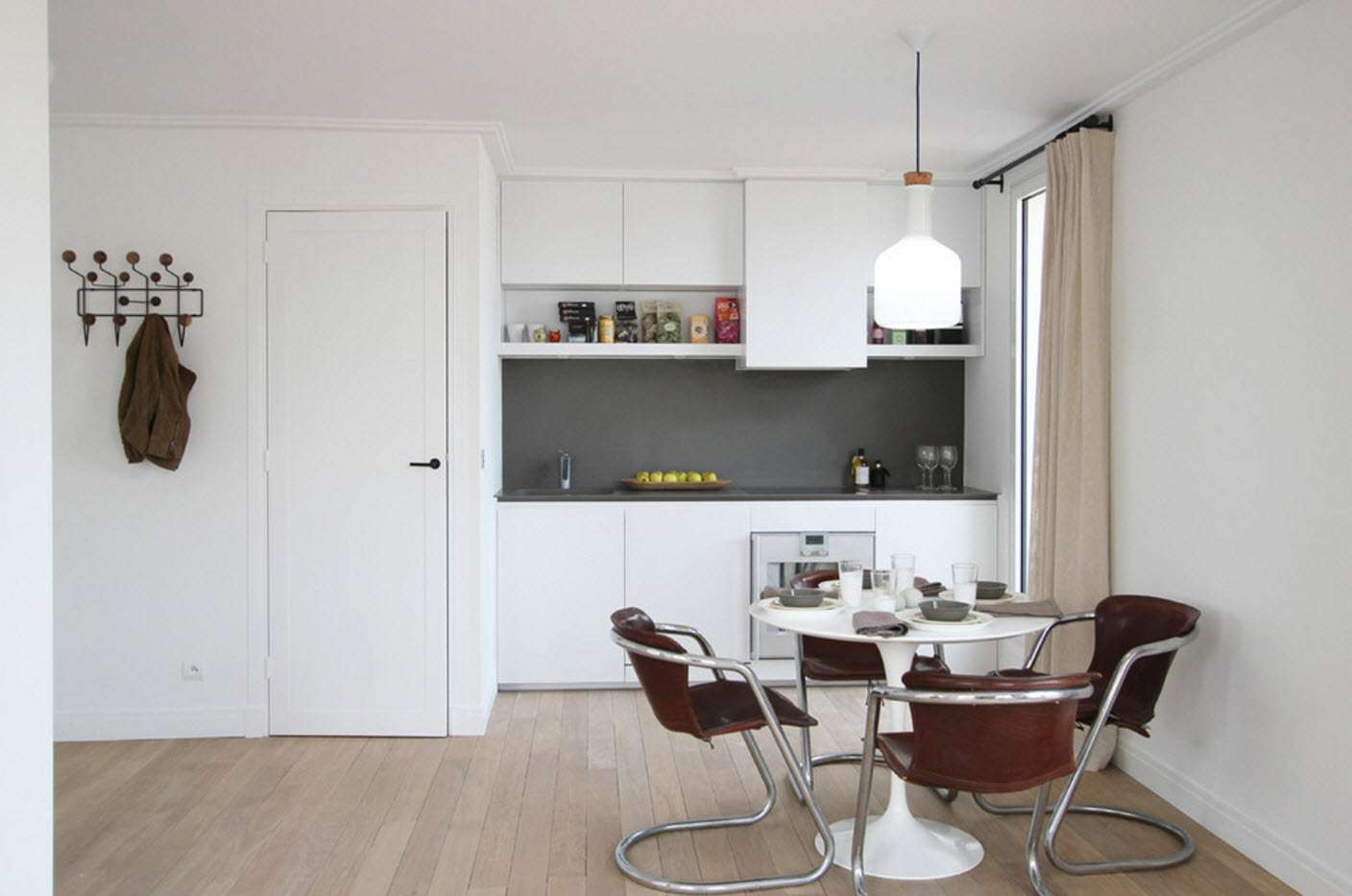 moderna dizaina studijas tipa dzīvokļa idejas