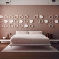 Minimalistický design ložnice