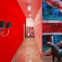 ideea unui decor frumos de cameră în stilul imaginii pop art