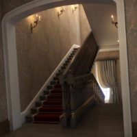 verze krásného interiéru schody fotografie