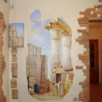 Starinski motivi u ukrašavanju zidova hodnika
