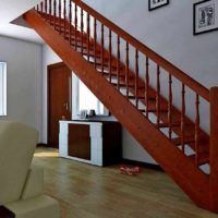un exemplu de stil neobișnuit de scări într-o imagine onestă a casei