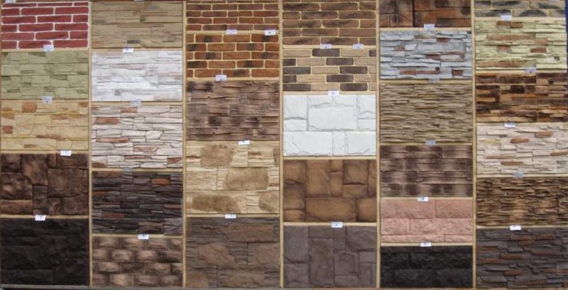Dekoratyvinio akmens įvairovė sienų apdailai