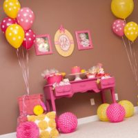 Lány születésnapi szobája