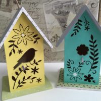 Case de păsări frumoase pentru decorarea grădinii