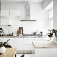 Baltā virtuve DIY