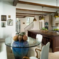 DIY kuchyň-obývací pokoj dekor
