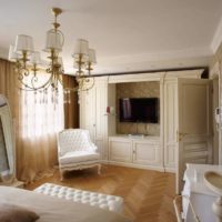 Klasický design ložnice