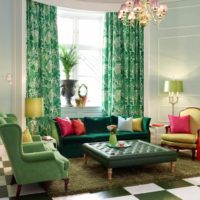 Zelena boja u dizajnu sobe
