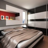 Dormitor minimalist pentru burlac