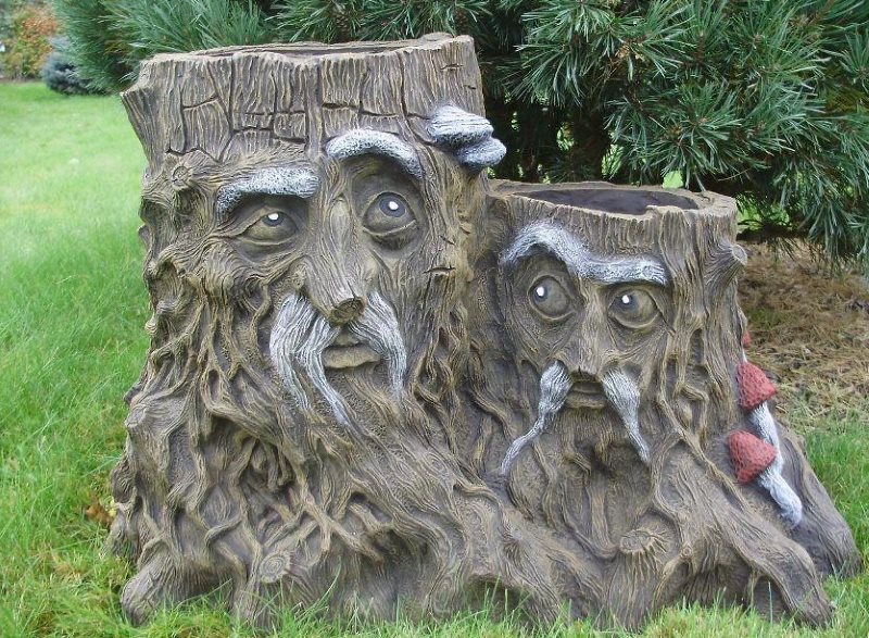 DIY dřevěná socha