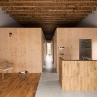 Interiorul casei japoneze în stilul minimalismului