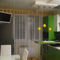 Culoare verde în designul bucătăriei