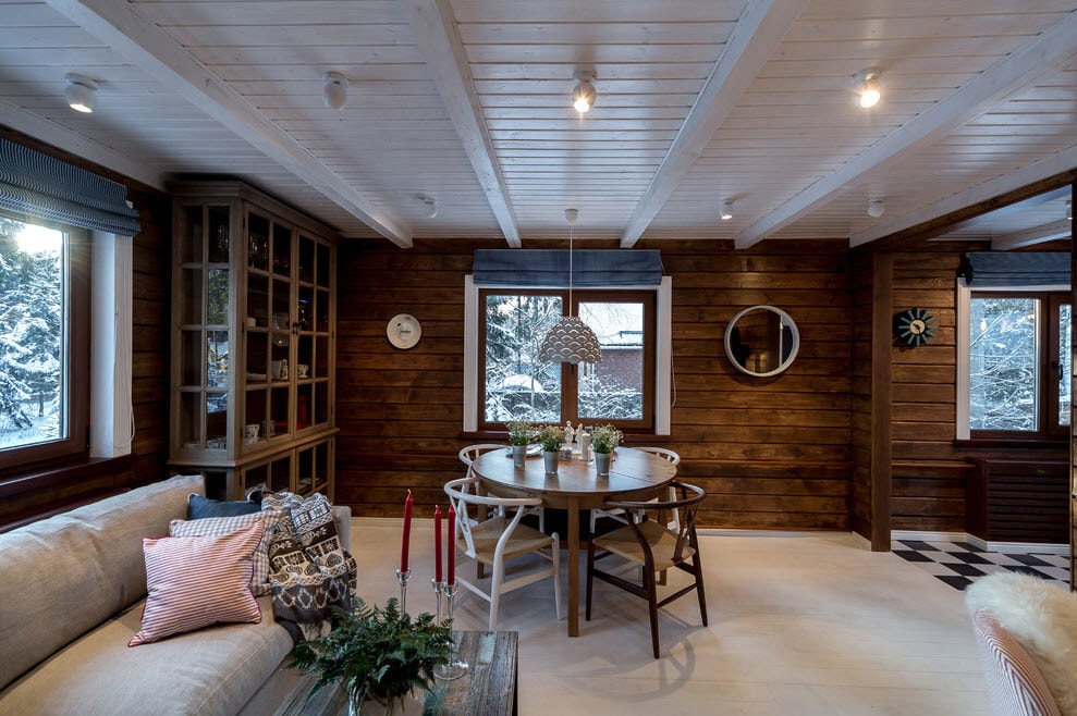 Proiectați o bucătărie spațioasă în stil scandinav