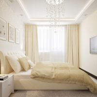 Design béžové ložnice