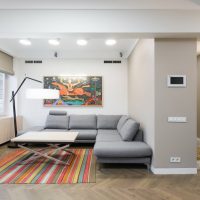 Moderní osvětlení obývacího pokoje