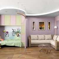 Apartament interior pentru o familie cu un copil