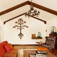 Design obývacího pokoje v orientálním stylu
