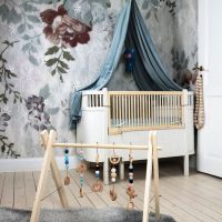 Интериор на детска стая за бебе