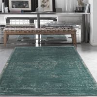 Shabby Greenish Carpet