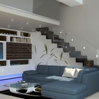 Design living cu canapea colț
