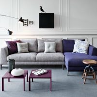 Warna kombinasi sofa sudut