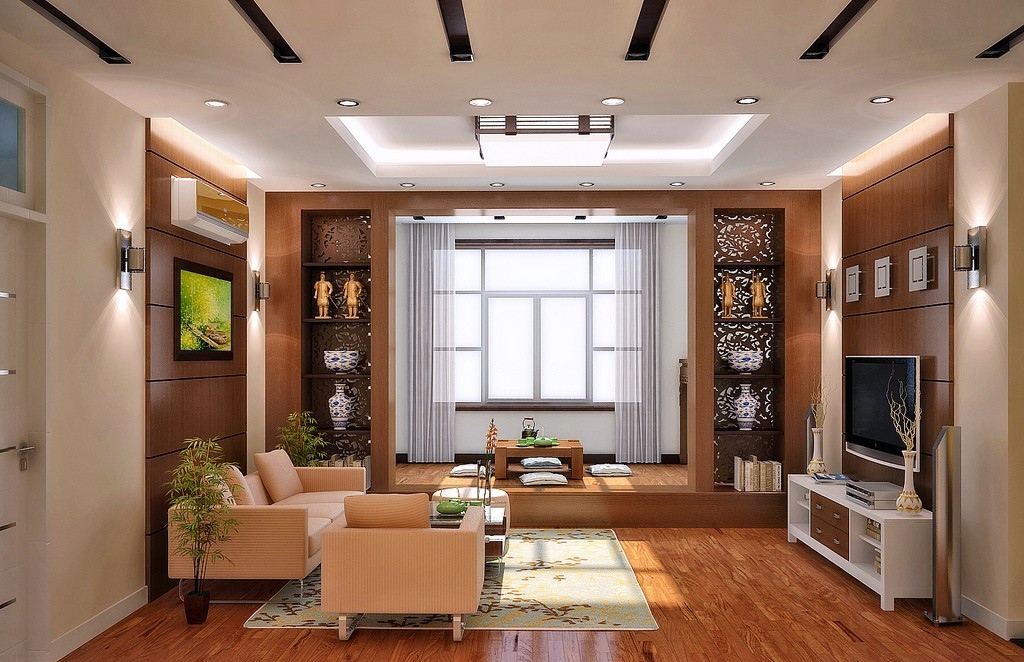 فنغ شوي تصميم غرفة المعيشة التصميم
