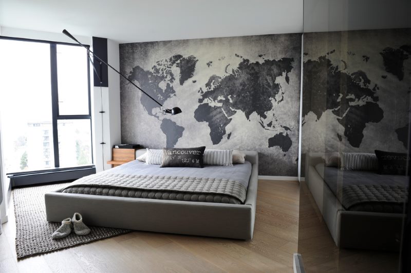 Proiectarea unui dormitor într-un apartament cu două camere de 60 de metri pătrați