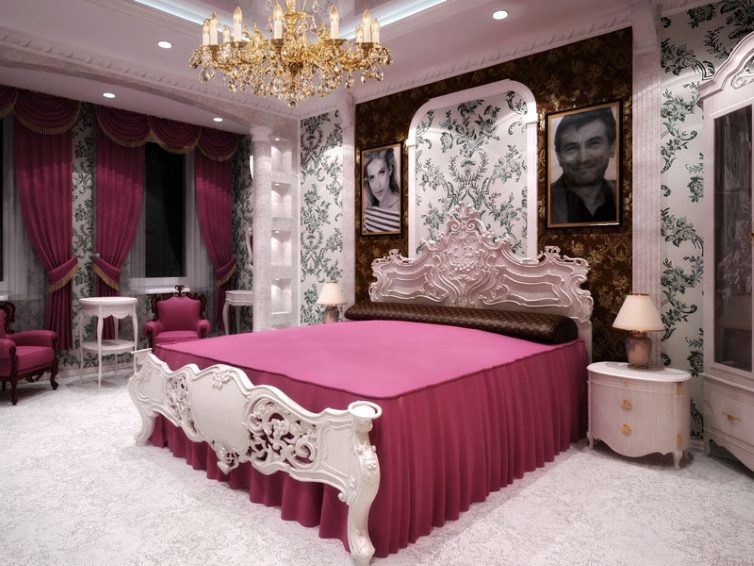 Kitsch Design slaapkamer